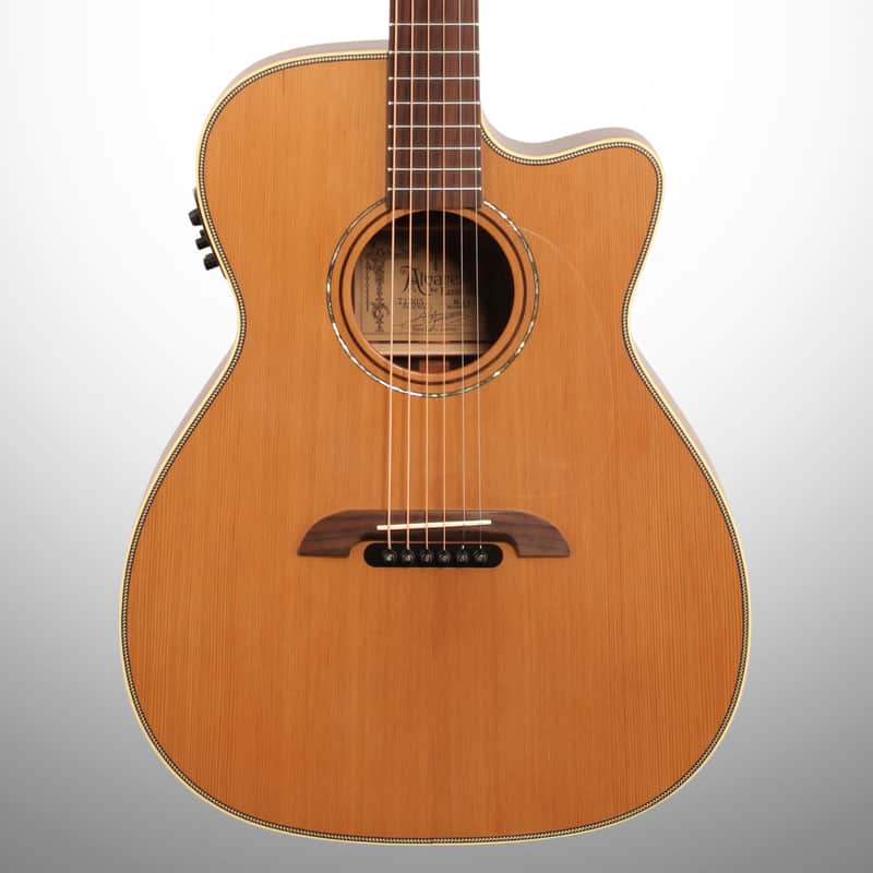 Alvarez WY1 Yairi Folk Cutaway with Electronics Natural image 1