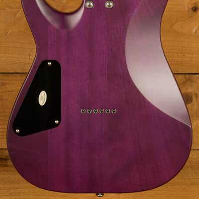 Schecter C-1 Standard Plus - Roasted Maple - Transparent Purple Burst Bild 4