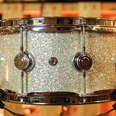 DW 6x12 Collector's Maple VLT Broken Glass Snare Drum - SO#1398038 image 3