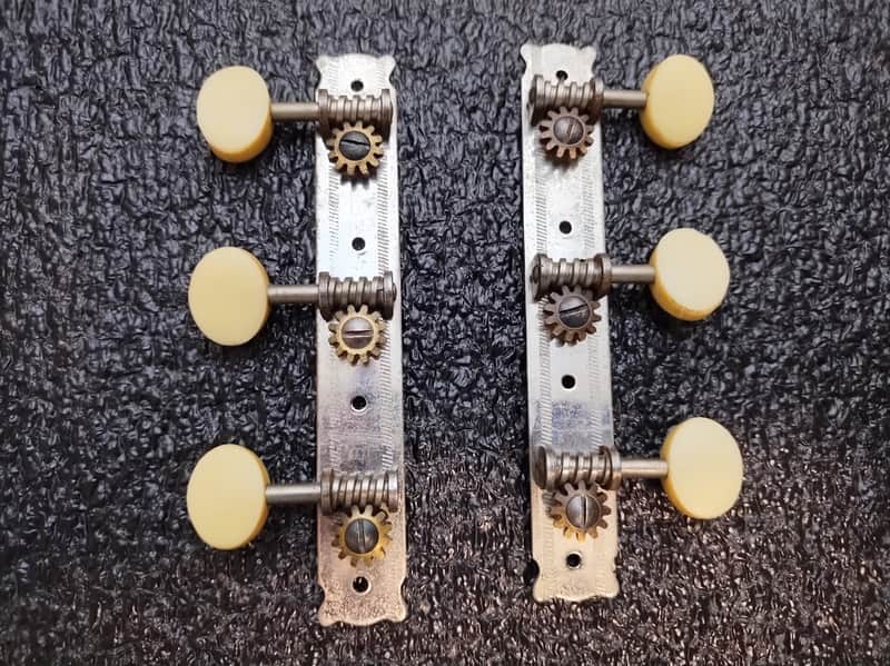 Vintage 1960's-1970's Japanese Strip Tuners - 3/Side image 1