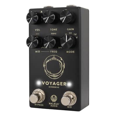 Walrus Audio Voyager Pre-Amp/Overdrive MKII Pedal - Black - Open Box image 3