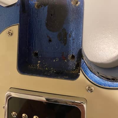 Telecaster body  1 2022 Blue image 5