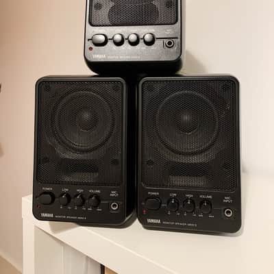 Vintage Yamaha MS 101 MK II Studio Monitor Active Speakers image 1