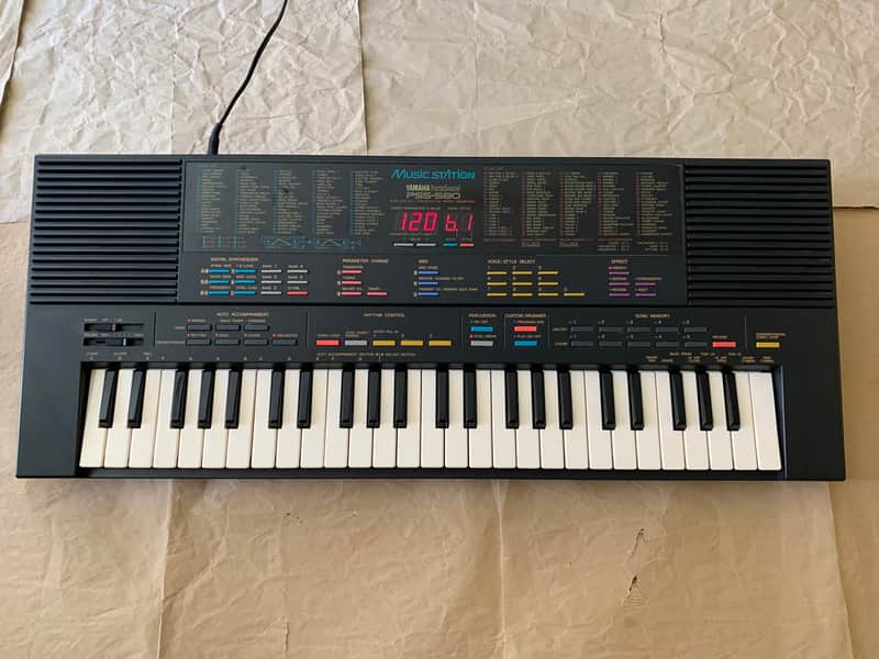 【FM音源】 YAMAHA PSS-580 シンセサイザー MIDI 動作良好 Yamaha PSS-580 PortaSound Music Station FM synth1990s VGC | Reverb