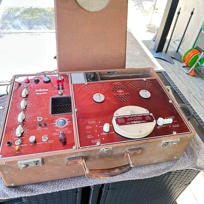 Reel to reel recorder Perfectone Dabe 126 - 1952 - Brown image 1