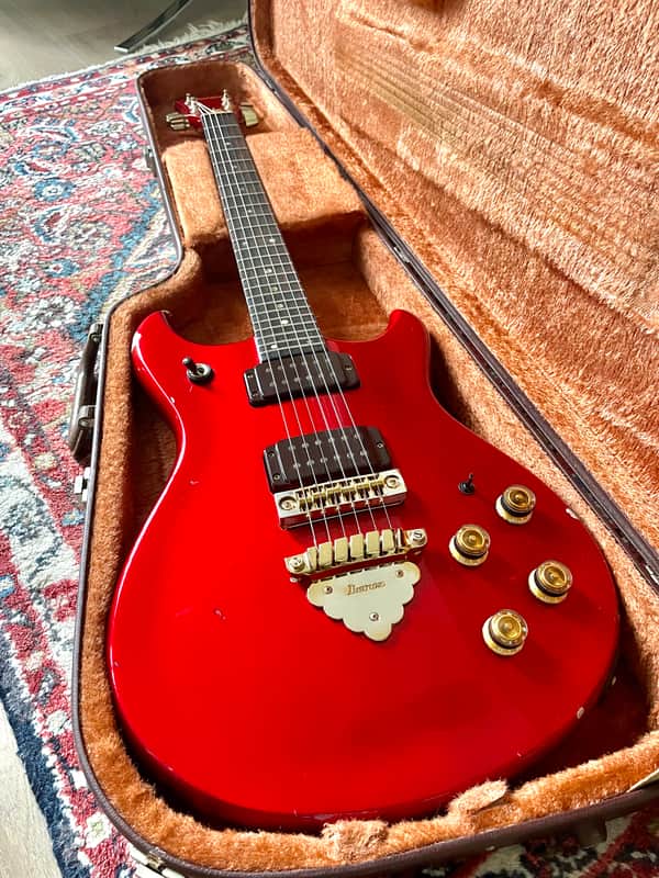 Ibanez Musician MC350 1981 - Fire Red with OHSC image 1