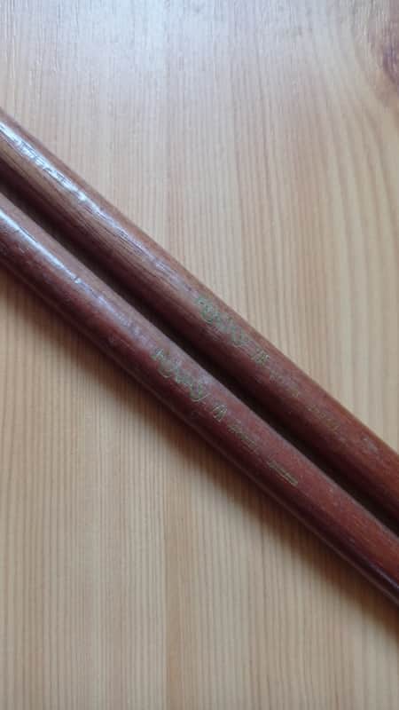Rocky Rare, Vintage, Collectable 7A model drum sticks 70s - Traditional Japanese image 1