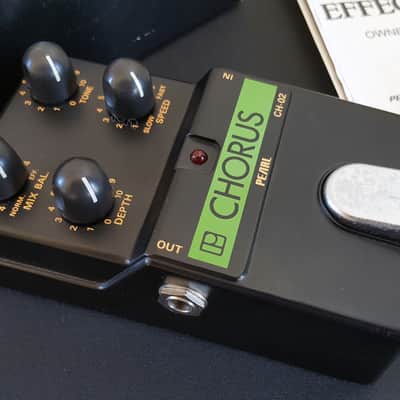 Pearl CH-02 Chorus Vintage 1980s MIJ - Black image 4