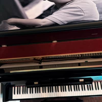 Pearl River UP115M5 Upright Piano 2014 - Ebony image 8