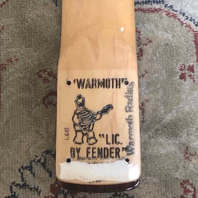 Warmoth Strat  Trans Red Burst image 4