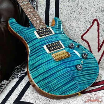 PRS Wild West Guitars 25th Anniversary Limited Run Wood Library Artist Package Custom 24 Piezo Laguna (Private Stock Color) 8.25 LBS (US Only / No International Shipping) image 7