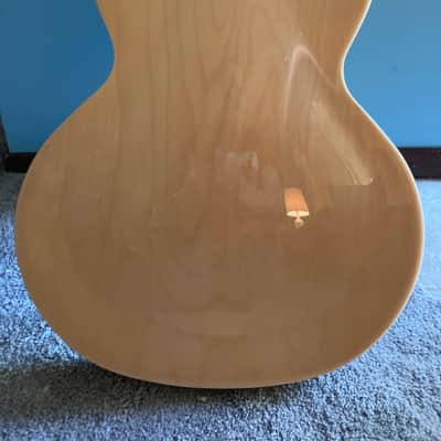Grote Natural Hollow Body Jazz Electric Guitar Grwb-ztna late 2012 - Natural image 7