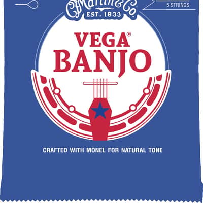 Martin V740 Medium 5-String Banjo Strings image 1