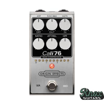 Origin Effects Cali76 Bass Compressor 2024 - Present - Silver