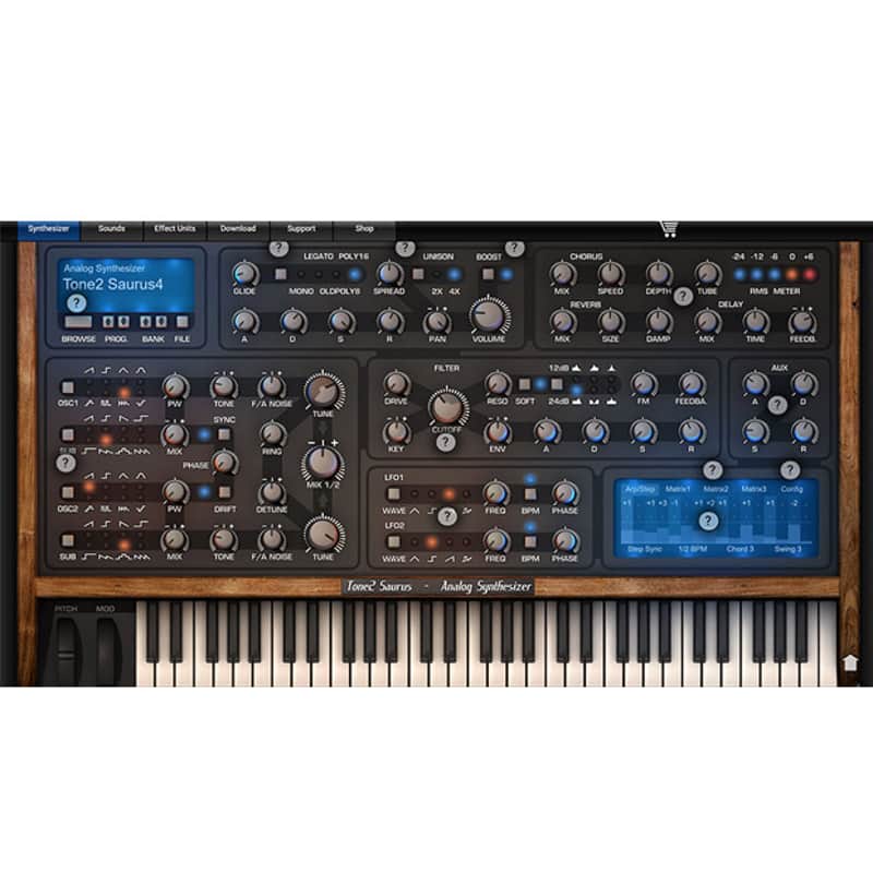Tone2 Saurus 4 Synthesizer (Download) image 1