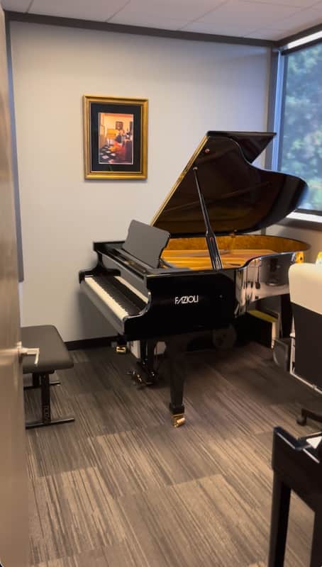 Fazioli F183 Grand Piano 2009 - High Gloss Black
