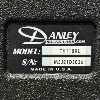 (2) Danley Sound Labs TH118XL Tapped Horn Touring Subwoofers TH118 image 11