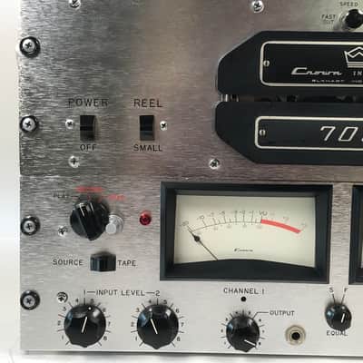 Crown SX724 700 Series Magnetic Tape Equipment w/ Meters image 3