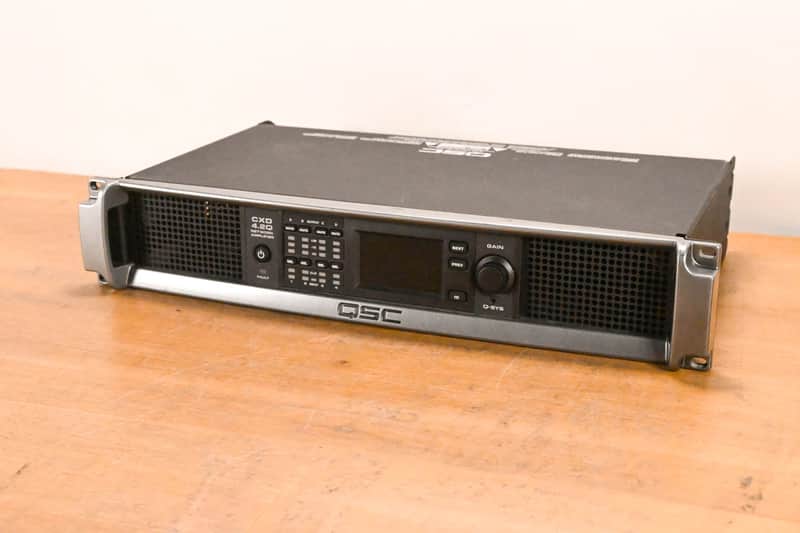 QSC CXD4.2Q 4-Channel, 2000W Network Amplifier CG01XN1 image 1