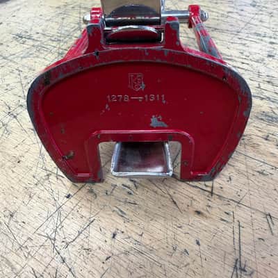 Vintage Ludwig Speed-Master Leather Strap Drive Single Bass Drum Pedal (1278-1311) image 9