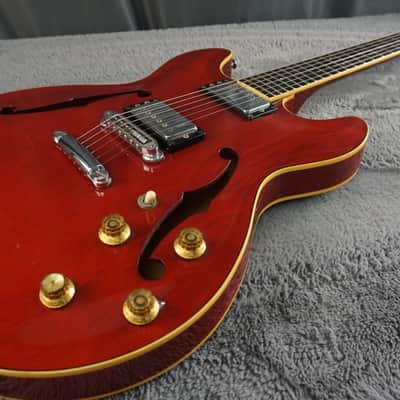 Yamaha Super Axe SA1000 Semi-Hollow Electric Guitar Cherry Red MIJ 1978 w/ OHSC image 4