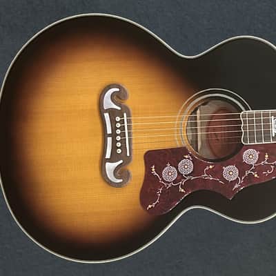 Epiphone "Inspired by Gibson" J-200 - Aged Gloss Vintage Sunburst image 1