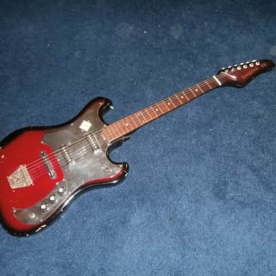 Vintage 1960's Kingston 65 Electric Guitar! Japan Teisco! Mirror Pickguard! image 1