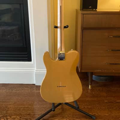Squier Affinity Telecaster with Maple Fretboard, String Through Body 2021 - Present - Butterscotch Blonde image 6
