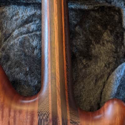 Left-Handed 1996 Warwick Thumb NT4 Natural Bubinga image 9