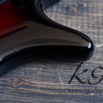 Yamaha MG-2R RBS 1989-1991 Red Black Sunburst image 7