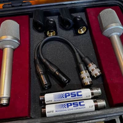 Neumann KM76 Microphone Pair - Sound Amazing - Multi-Pattern KM84 - Wonderful Tones! image 2