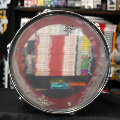 Vintage 1980s - Ludwig USA 9x13" Smoke Vistilite Single Headed Tom imagen 8