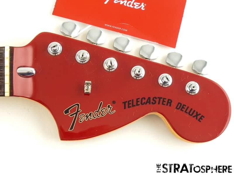USA Fender Chris Shiflett Cleaver Tele Deluxe NECK & TUNERS, Rosewood image 1