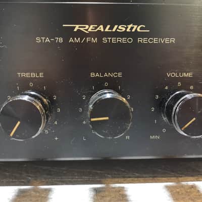 Realistic STA-78 Vintage Analogue AM FM Stereo Receiver Very Good Condition - image 3
