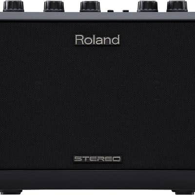 Roland Mobile AC Acoustic Chorus Battery-Powered Acoustic Guitar Combo Amplifier, 5W, Black image 2