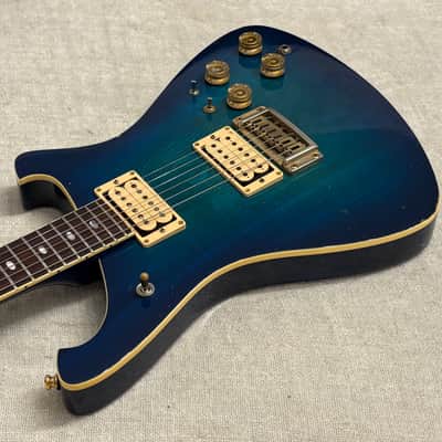 1984 Quest Manhattan MKII Blueburst Offset Matsumoku Japan RARE Model image 9