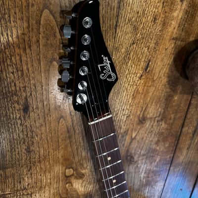 Suhr Modern Plus HSH with Pau Ferro Fretboard 2018 - Present - Faded Trans denim slate Burst image 4