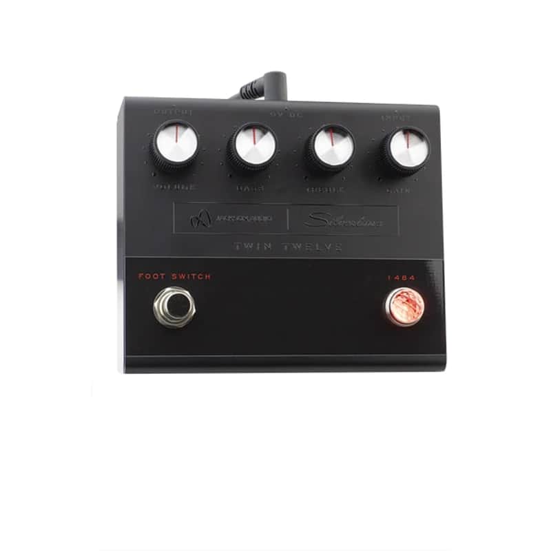 Silvertone Twin Twelve 1484 Overdrive - Limited Edition Black Anodized image 1