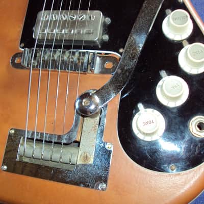 Vintage original Höfner 173 , Vinylcover, Tremolo , 3 Pickups, from 1962 image 5