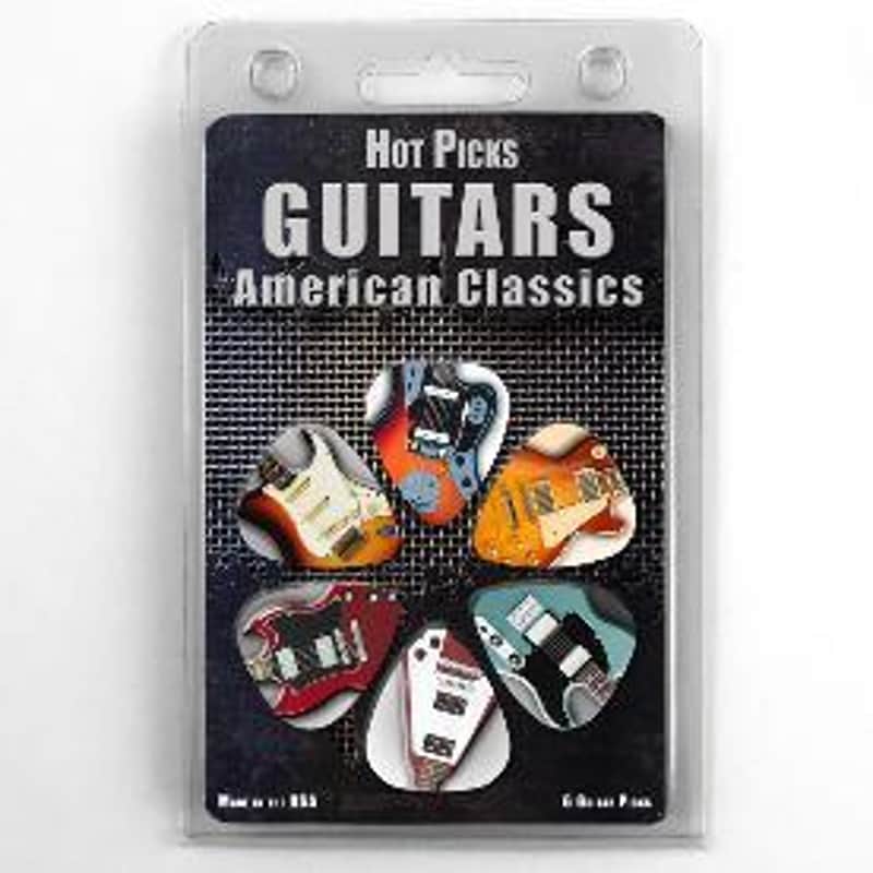 Hot Picks "Guitars" Guitar Picks image 1