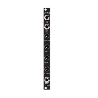 2hp Comp - Compressor Module Black Panel [Three Wave Music] image 2