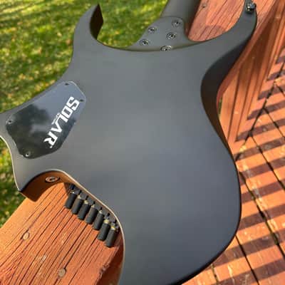 Solar Guitars H7.2C 2025 - Carbon black image 7