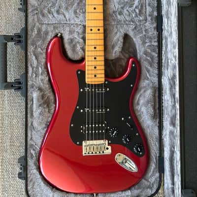 Fender American Ultra II Stratocaster HSS with Maple Fretboard 2024 - Present - Sinister Red image 1