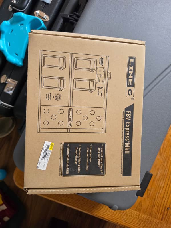 Line 6 FBV Express MKII Foot Controller 2010s - Black image 1