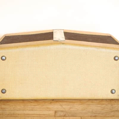 1947 Fender Dual Professional Vintage Tweed Tube Amplifier 2x10, V Front Super Bild 9