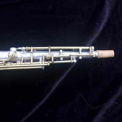 Martin Handcraft Phase III Soprano Sax - 1928 - Silver plated body, gold washed bell, gold plated keywork image 17