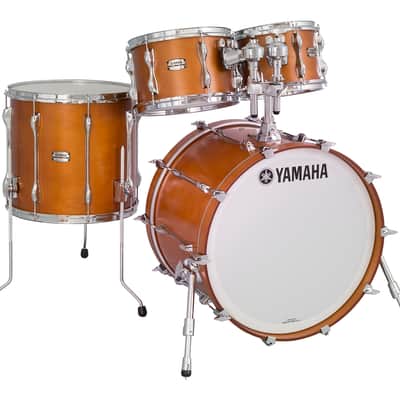 Yamaha New Recording Custom 4pc w/ 22x18 Bass Drum Shell Set Real Wood  (RC2F40JRW) IN STOCK! image 1