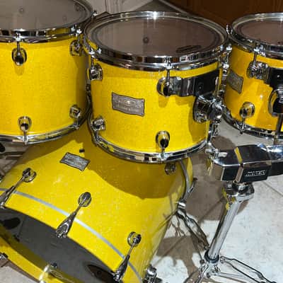 Mapex Saturn III Laser Canary Drums image 9