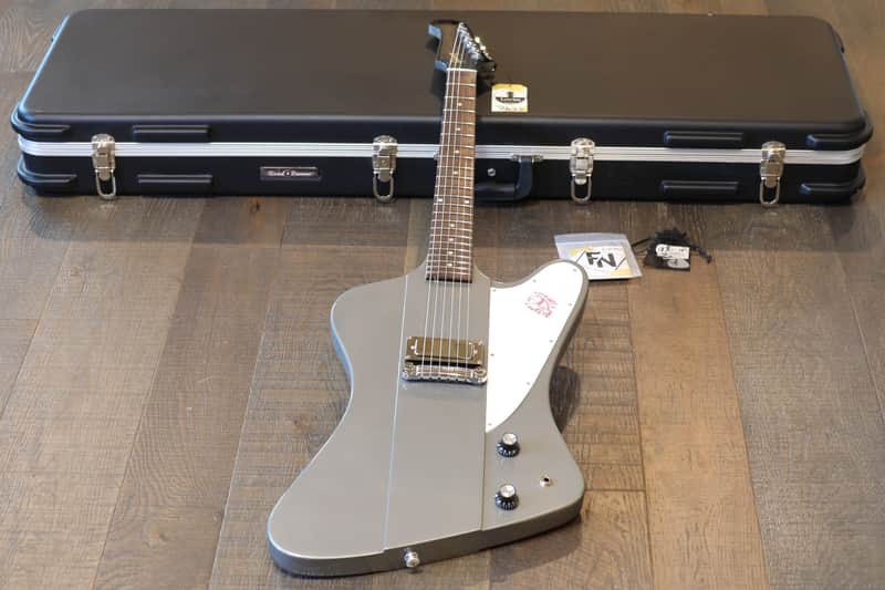MINTY! 2019 Gibson Limited Edition Firebird I Electric Guitar Silver Mist + Case