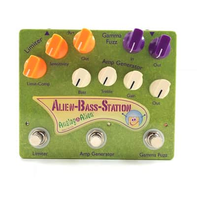 Analog Alien Alien Bass Station Compressor/Amp Simulator/Gamma-Fuzz Pedal image 1